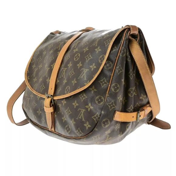 LOUIS VUITTON Monogram Saumur 35 Shoulder Bag BN M42254 - Picture 4 of 16